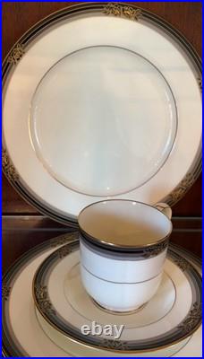 Noritake Japan Bone China Model 9733 Spell Binder 6 Piece, 10 Place Settings +