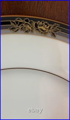 Noritake Japan Bone China Model 9733 Spell Binder 6 Piece, 10 Place Settings +