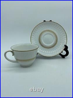 Noritake Japan Irmina China Tea Cup & Saucer Set of 12 Vintage HTF