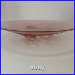 Noritake Jyoto China Rose Plates Set of 4 26cm Pink Floral Glass