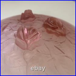 Noritake Jyoto China Rose Plates Set of 4 26cm Pink Floral Glass