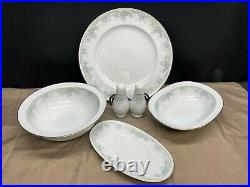 Noritake LIMERICK Ireland #3063 6 Piece Serving Set Chop Plate, Bowls ++