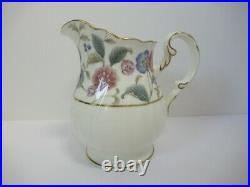 Noritake La Prada Bone China Japan Creamer & Lidded Sugar Set #4703 1991-2002