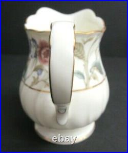 Noritake La Prada Bone China Japan Creamer & Lidded Sugar Set #4703 1991-2002