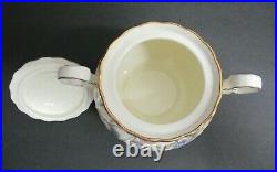 Noritake La Prada Bone China Japan Creamer & Lidded Sugar Set #4703 1991-2002