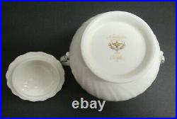 Noritake La Prada Bone China Japan Creamer & Lidded Sugar Set #4703 1991-2002