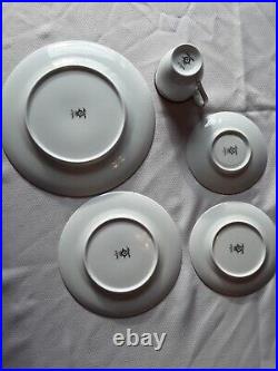 Noritake Landon Philippines China 3 sets of 5 pieces plates and cups total 15
