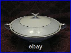 Noritake Laureate China Dinnerware Set for 12 with7 Serving Pcs 90 Pcs Nice