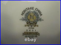 Noritake Laureate China Dinnerware Set for 12 with7 Serving Pcs 90 Pcs Nice