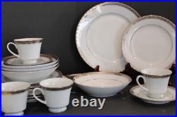 Noritake Legacy Platinum 4 -5 Piece Setting 20 Pieces A