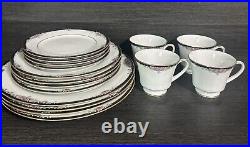 Noritake Legendary Belle Empress China 3980 Service For 4