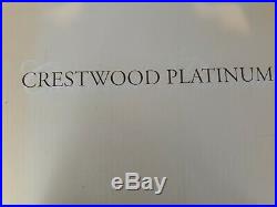 Noritake Legendary Crestwood Platinum 50-piece Dinnerware Set BRAND NEW
