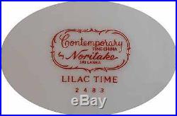 Noritake Lilac Time Bone China Complete Set