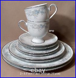 Noritake Limerick 3063 Lot of 2 5 Piece Place Settings (10 pcs) EXCELLENT