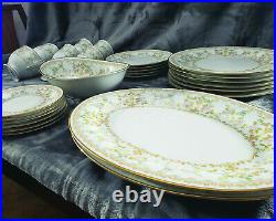 Noritake Long ago 2757 / Vintage China set of 28 /FREE SHIPPING