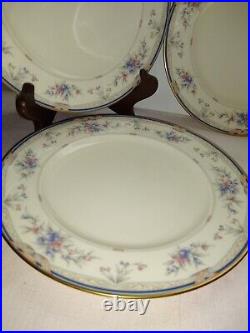 Noritake Lylewood 9760 Bone China Salad Plates. Set Of 5