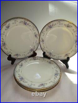 Noritake Lylewood 9760 Bone China Salad Plates. Set Of 5