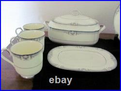 Noritake Lyndenwood China, 62 Pc Set for 11, Includes Serving Pieces