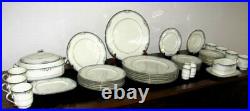 Noritake Lyndenwood China, 62 Pc Set for 11, Includes Serving Pieces
