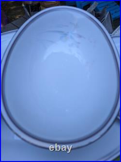 Noritake MALVERNE 3501 Dinnerware. 8 sets plus serving platter & bowl. 52 Pieces