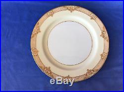 Noritake MARCISITE Cream China Hand Painted 24k Gold Trim 8 Place Settings 56pc