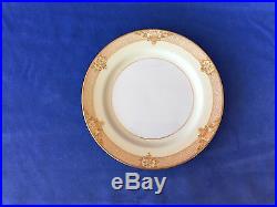 Noritake MARCISITE Cream China Hand Painted 24k Gold Trim 8 Place Settings 56pc