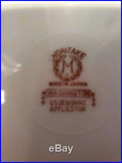 Noritake M Washington Vintage Fine China 81PC Dish Set 69699 Gold Encrusted