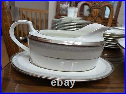 Noritake Manderleigh service for 8 plus extras 58 total pieces