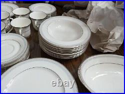 Noritake Manderleigh service for 8 plus extras 58 total pieces
