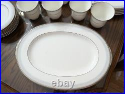 Noritake Manderleigh service for 8 plus extras 58 total pieces
