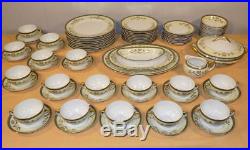 Noritake Marigold fine china set 78 pieces Service for 9 casserole & cream soups