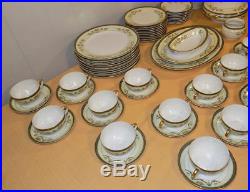 Noritake Marigold fine china set 78 pieces Service for 9 casserole & cream soups