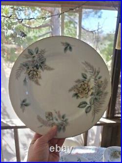 Noritake Marsha Fine China Set 50pc Set Floral Flowers NICE