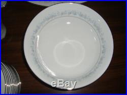 Noritake Marywood 2181 63 Pieces China Set of 12 + 3 Serving Dishes