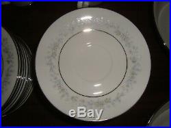 Noritake Marywood 2181 63 Pieces China Set of 12 + 3 Serving Dishes