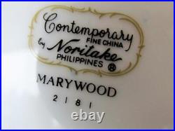 Noritake Marywood 2181 Contempary Fine China Dinnerware Set Japan