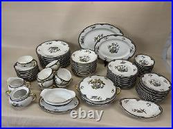 Noritake Modesta Bird Of Paradise 12-7 Pc Place Settings & Serving Pieces MINT