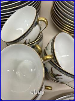 Noritake Modesta Bird Of Paradise 12-7 Pc Place Settings & Serving Pieces MINT