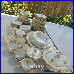 Noritake Monarch 8 Piece Place Setting Circa 1915 read description