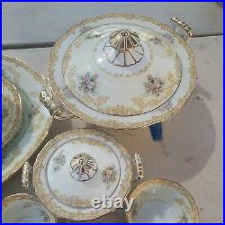 Noritake Monarch 8 Piece Place Setting Circa 1915 read description