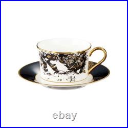 Noritake Moomin Cup & Saucer Set 245cc Black Bone China TG93686/N-090L