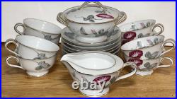 Noritake Morning Glory Tea set service for 8