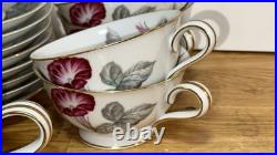 Noritake Morning Glory Tea set service for 8