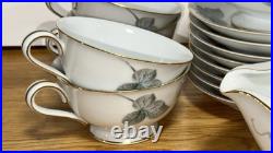 Noritake Morning Glory Tea set service for 8