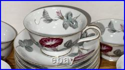 Noritake Morning Glory Tea set service for 8