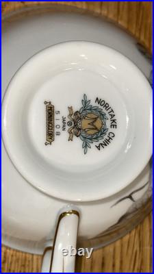Noritake Morning Glory Tea set service for 8