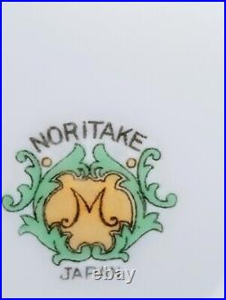 Noritake Mystery 1930s Floral Gold Fine China 56 Piece Set
