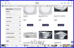 Noritake Naples china set 5 Piece Place Setting For 10 + More Value $854