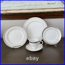 Noritake Odessa Platinum 5-Piece Place Setting New In Original Box