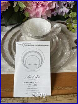 Noritake Odessa Platinum 5-Piece Place Setting New Original Box